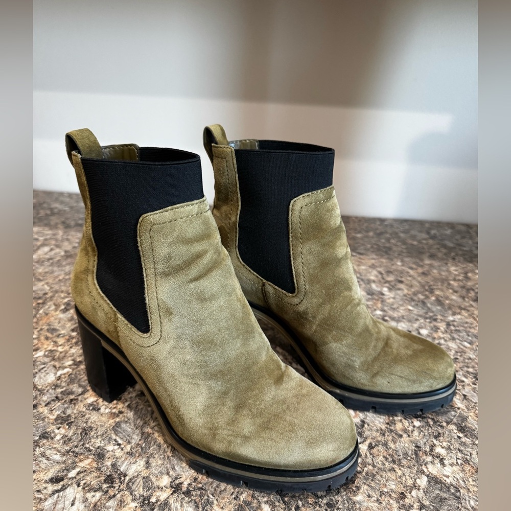 Vince Camuto Beige Ankle Boots